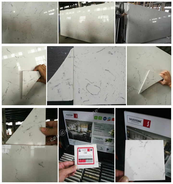 White/Grey/Black Marble/Sintered/Artificial Stone Quartz Slabs/Tiles for Kitchen/Bathroom/Countertop/Vanitytops