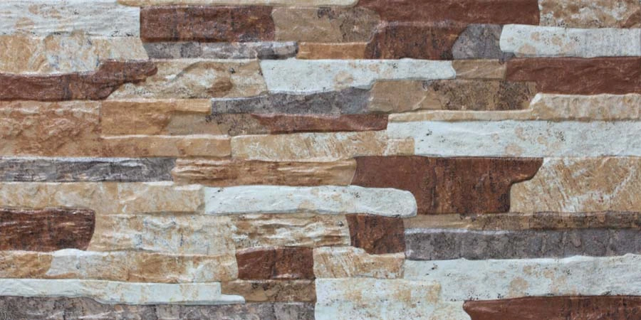 Hot Sale 300X600 Exterior Wall Tile Designs Ceramic Wall Tile Rock Marble Tile