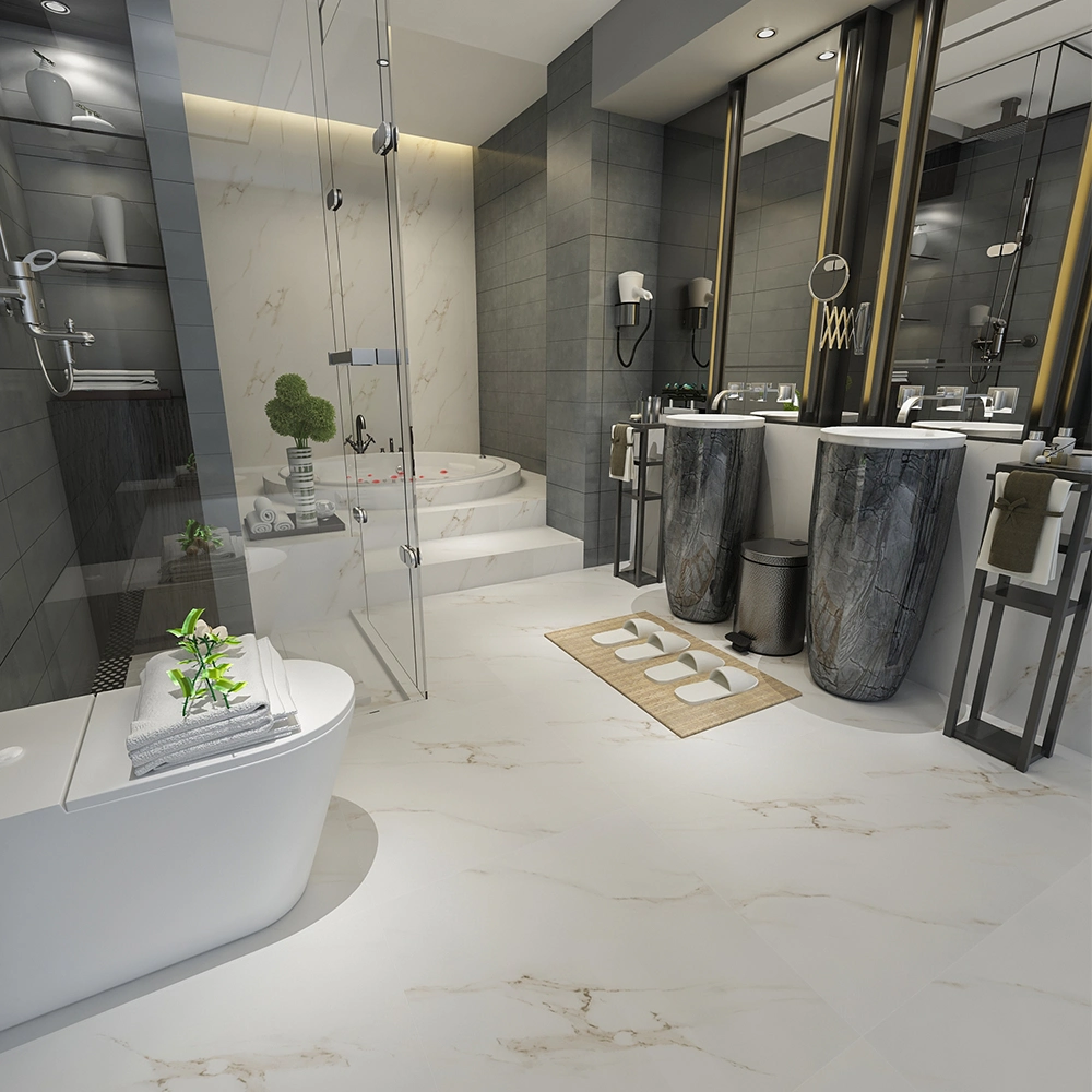 Turkish Home Application 60X60 Rustic Bathroom Floor Tile Ceramic
