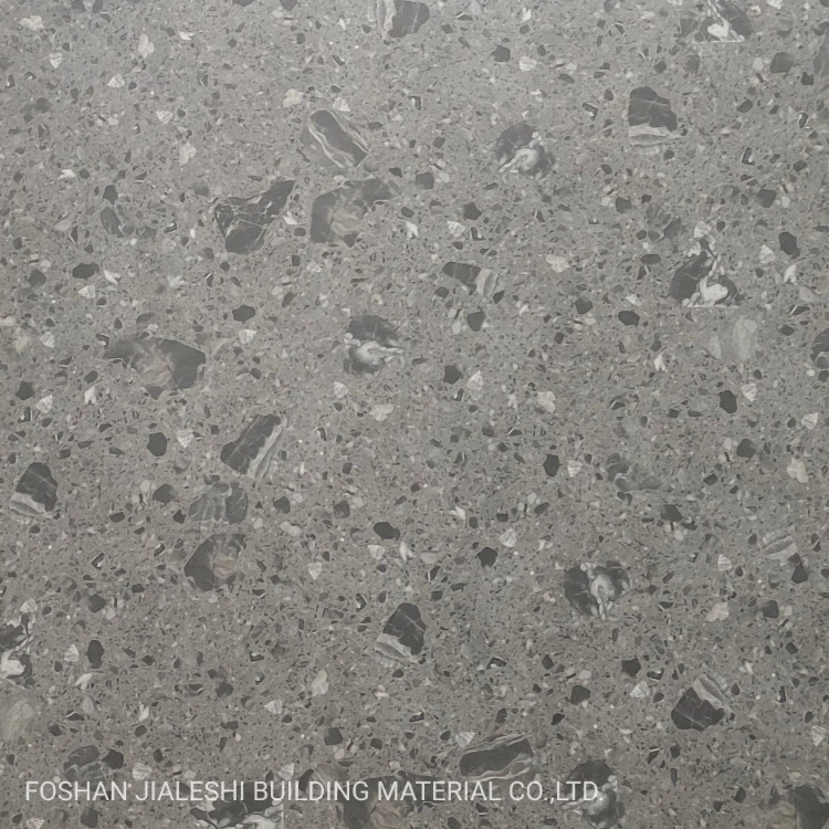 Non-Slip Dark Gray Factory Cheap Price Antique Terrazzo Floor Tiles Rustic Tiles