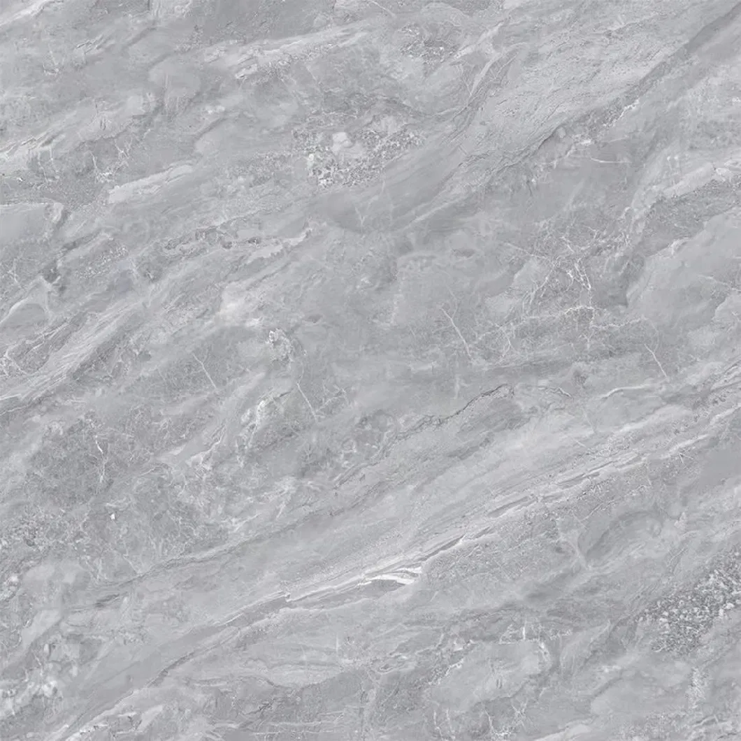 Grey Polished Vitrified Marble Porcelain Ceramic Floor Bathroom Wall Tile