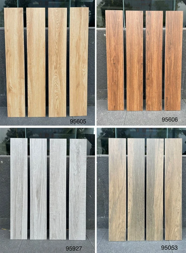 Wood Like Ceramic Tiles Floor 23X120