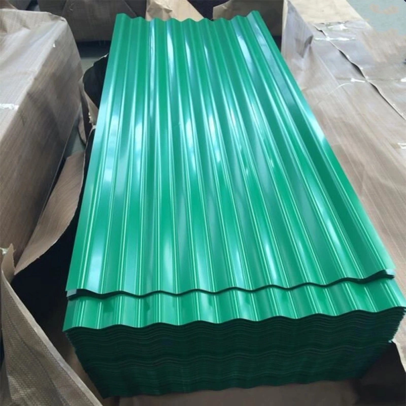 Price Per Sheet Building Material PPGI Colored Interlocking Roof Metal Tiles