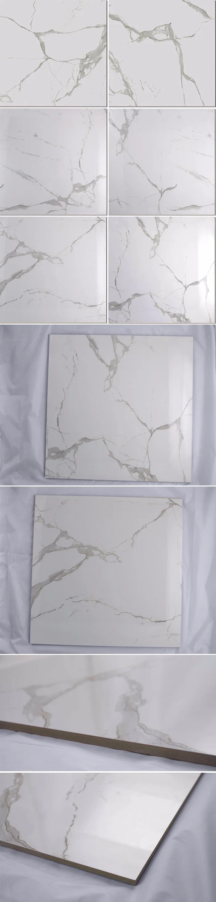 Foshan Manufactures Porcelain High Gloss Floor Super White Tile