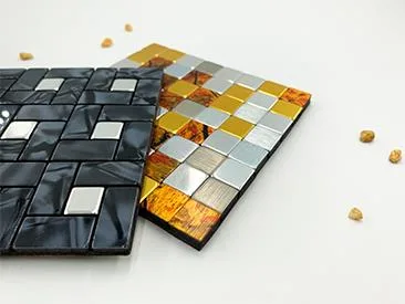 Metal Mosaic Tile for Kitchen Wall Decoration