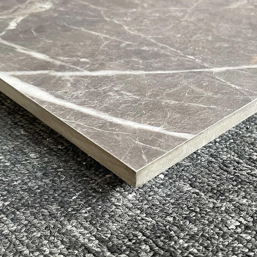 Guangdong Foshan Tile Floor Tile 600X600 800X800 Living Room Interior Gray Marble 80X80 Floor Tile