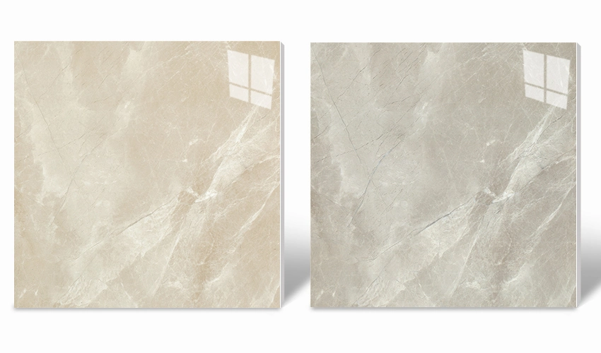 Light Grey Color Marble Design Porcelain Tiles for Bathroom Kitchen and Living Room