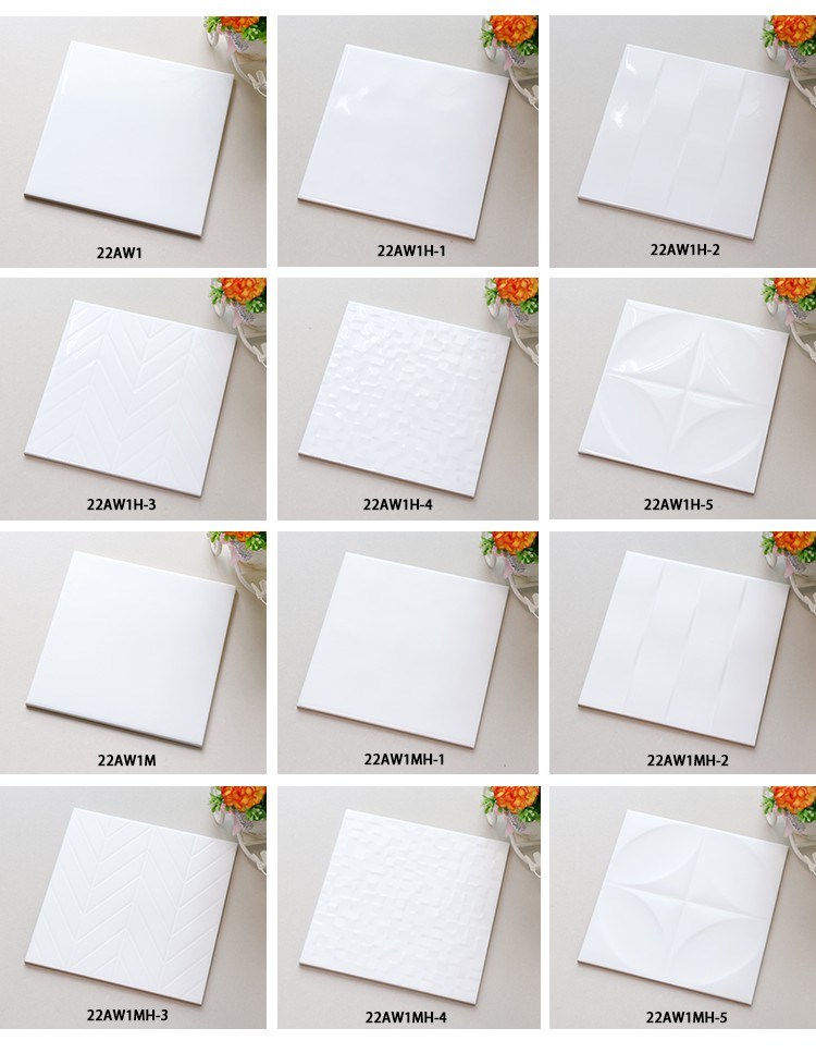 Acid-Resistant White Jla Netural Box and Wooden Pallet Terracotta Clay Tiles Backsplash Tile