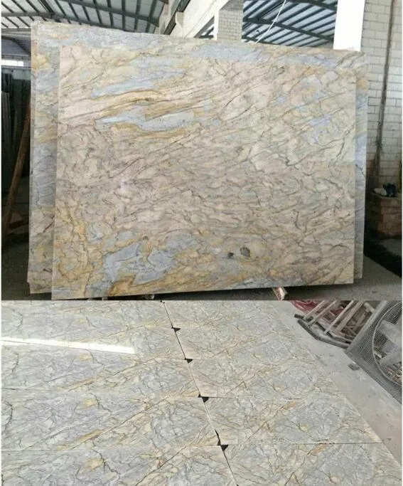 Ariston Gold/White/Beige Granite Stone Slabs/Tiles for Floor Construction/Wall/Tiles