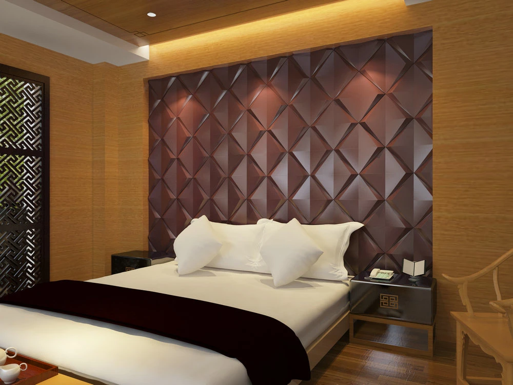 Hot Selling Three-Dimensional Wall Decoration Materials Soft Leather Wall Panel