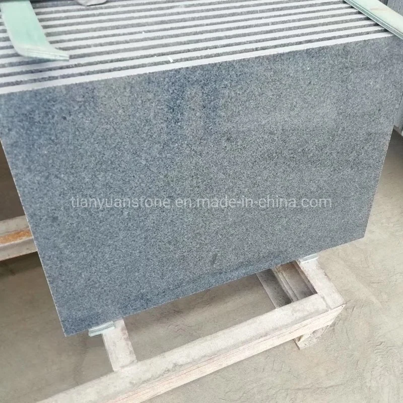 Polished G654 Grey/Black Granite Stone Tiles for Shower Wall