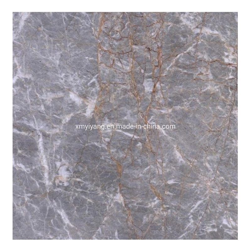 Cheap Import Natural Grey Marble Slabs Tiles for Countertop/Flooring/Background/Facade/Bathroom