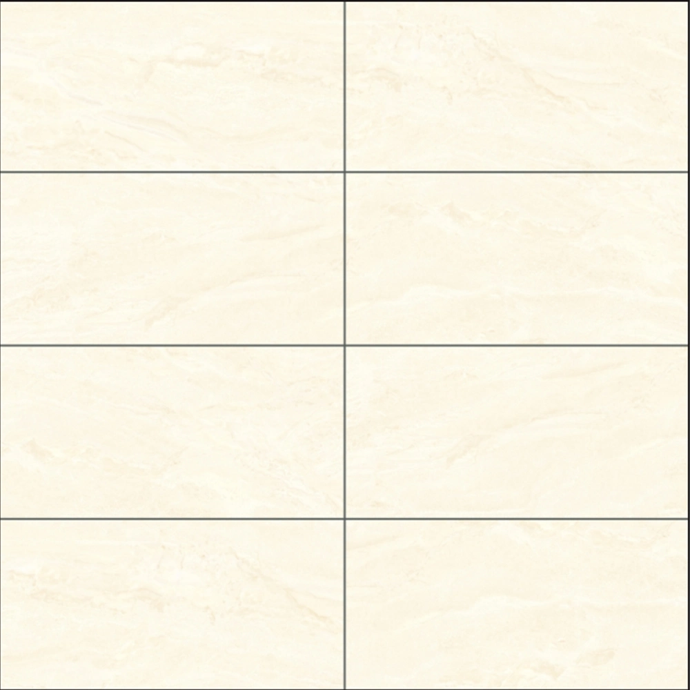 400X800 Beige Building Material Bathroom Tile Vitrified Full Body Wall Tile