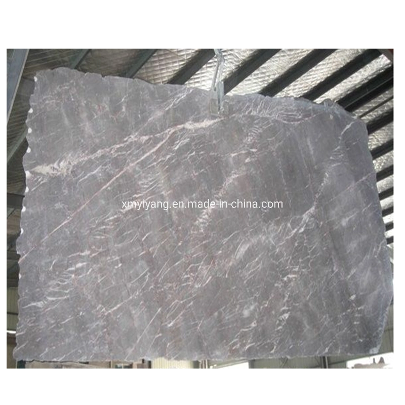 Cheap Import Natural Grey Marble Slabs Tiles for Countertop/Flooring/Background/Facade/Bathroom