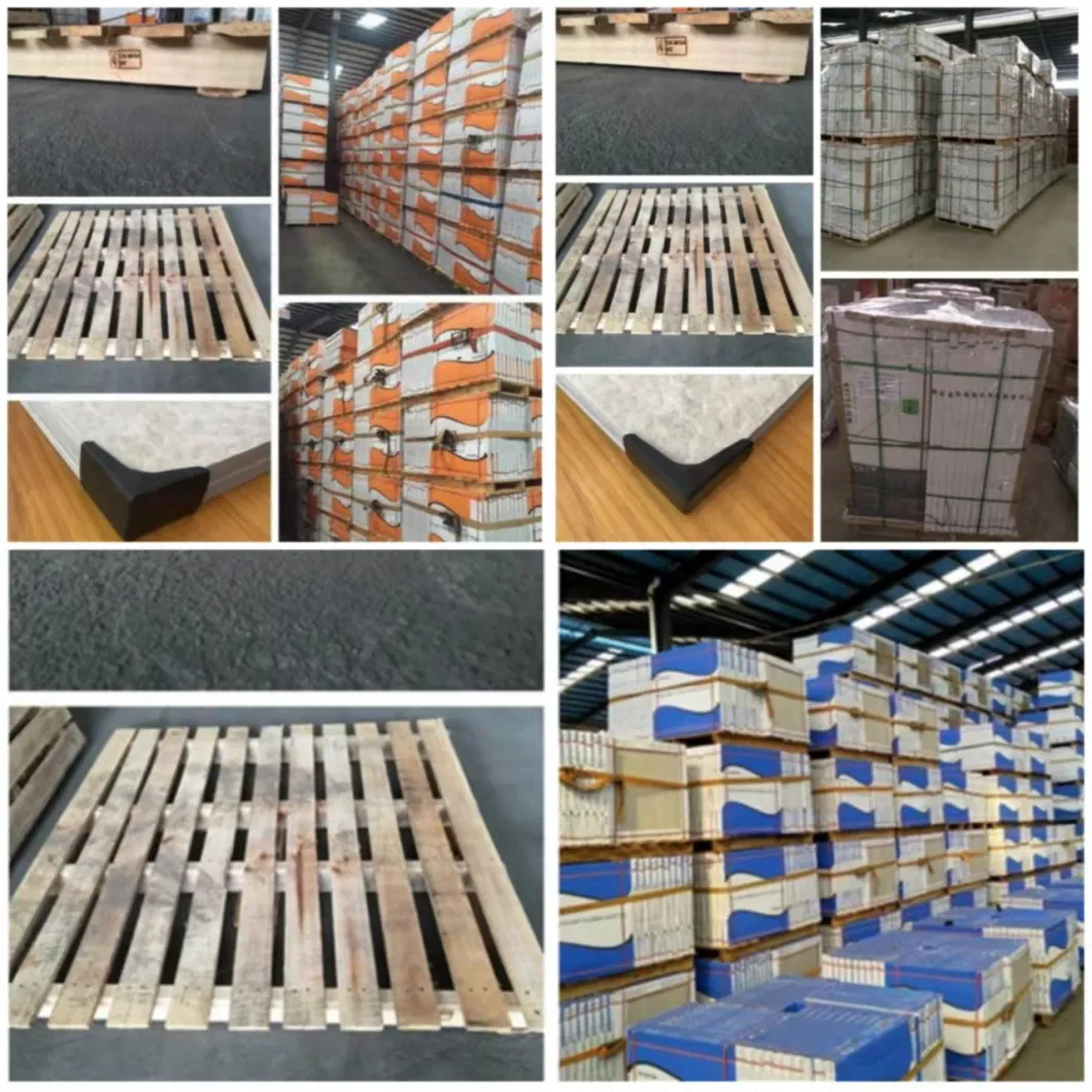 Wood Concrete Stone Tile Flooring Tile Glazed Porcelain Tile (OTA604-COAL)