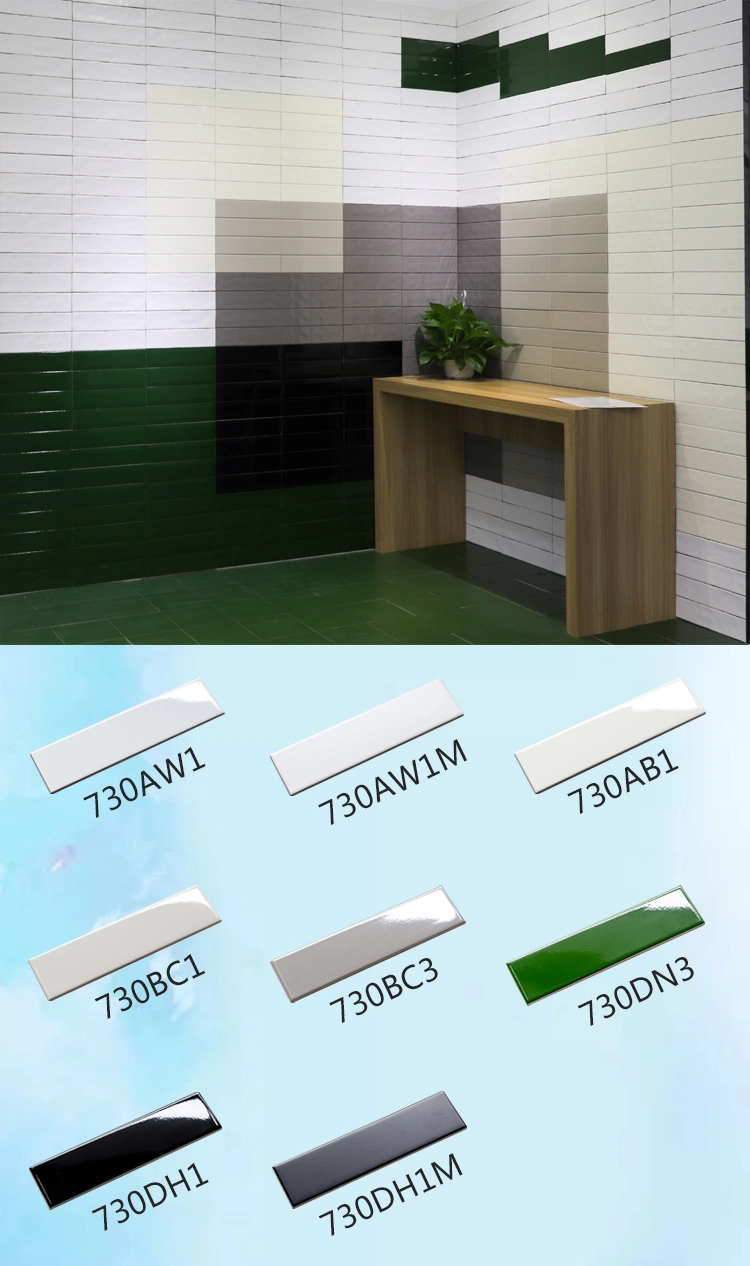 75X300mm Subway Tiles off-White Color Bathroom/Living Room/ Kitchen Wall Tiles Home Decoration