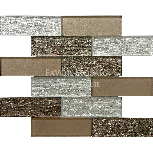 Mosaic Home Decorate Wall Tiles Glass Kitchen Backsplash Glass Mosaic Tile Factory Wholesale Price