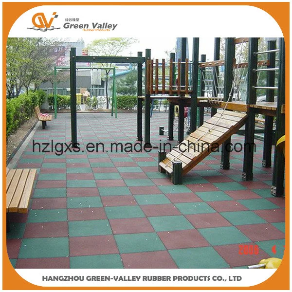 High Density EPDM Rubber Tiles Interlocking Gym Rubber Floor Mat and Playground Rubber Floor Tiles