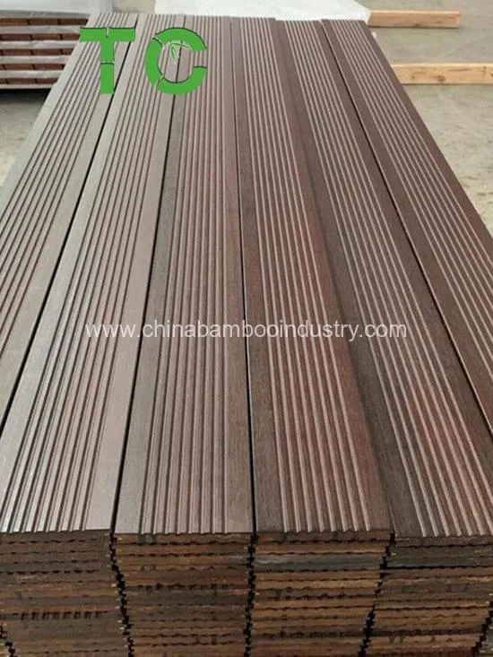 Carbonized Bamboo Decking Waterproof Bamboo Wooden Flooring Bamboo Floor Tiles