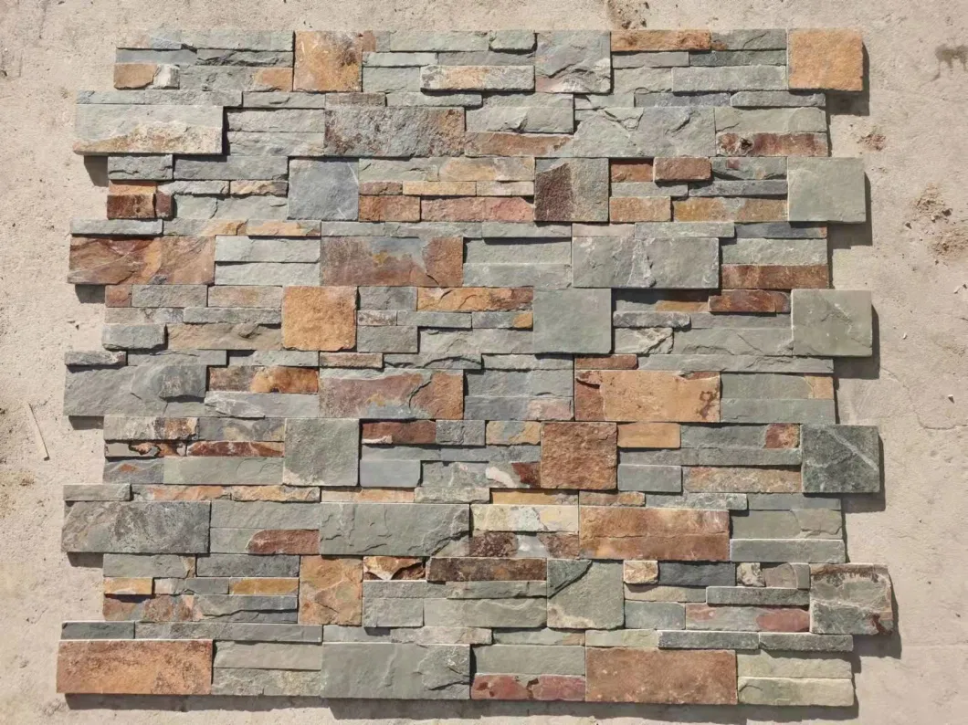 New Cheap Natural Thin Stone Slate Tiles for Wall Cladding