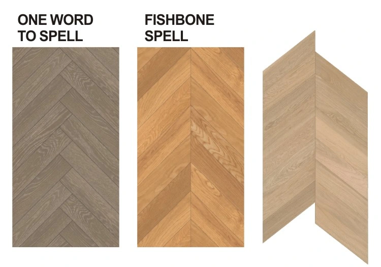 Dongguan Fishbone /Chevron Floor Select Grade Engineered Wooden Flooring Tiles