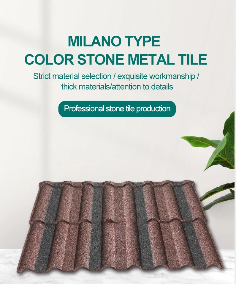 Hot Selling Product Roofing Metal Tiles Spanish Roof Tiles Monier Roofing Tiles