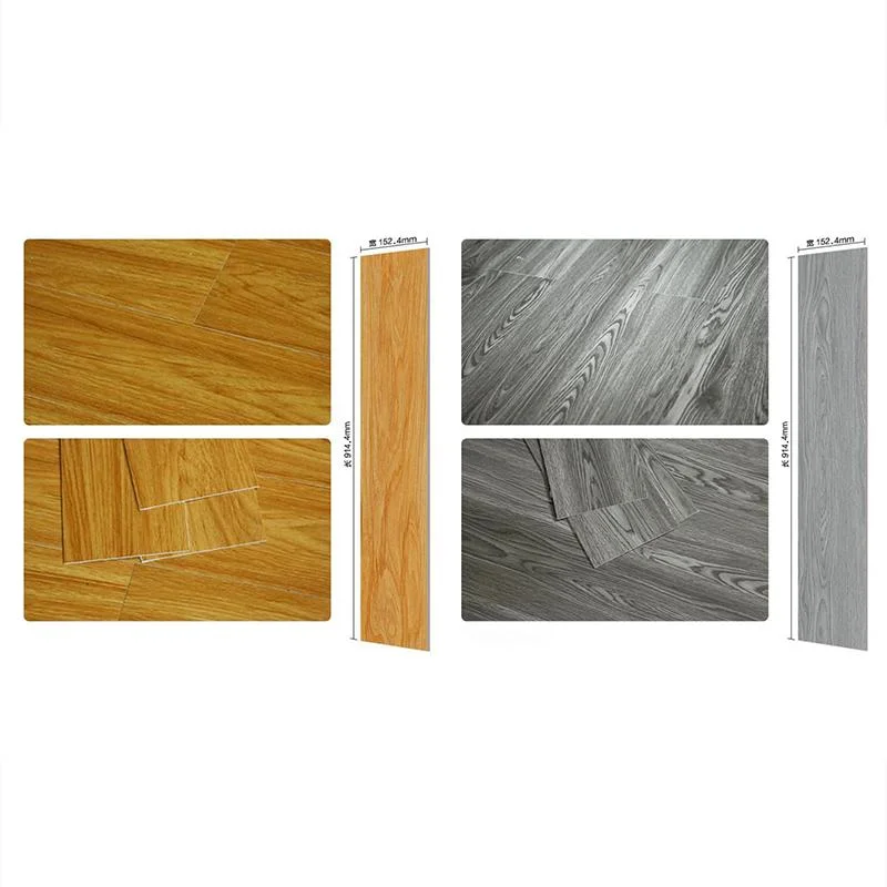 Shaneok Lvt Vinyl Plank Peel and Stick Spc Luxury Plastic Flooring Flooring Home Decoration Vinyl Sheet Flooring