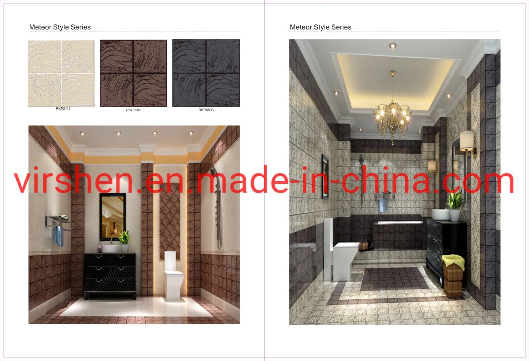 Bathroom Wall Tile 300X300 300X450 300X600 Ceramic Wall Tile