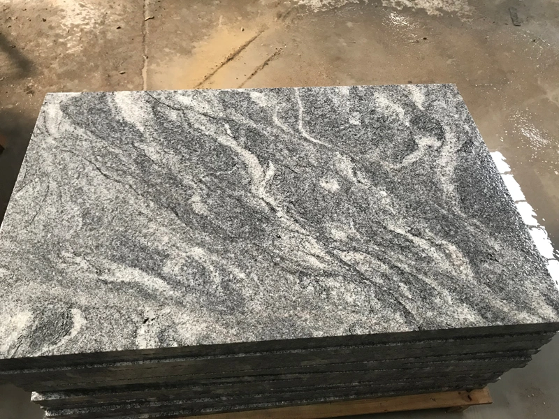 Building Material Stone China Juparana Grey Granite Tile for Exterior Wall Cladding