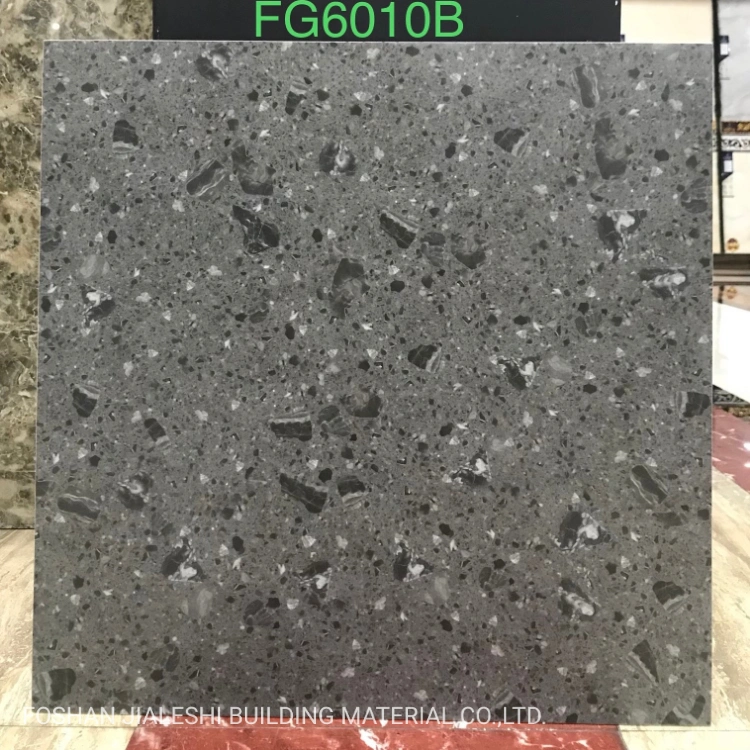 Non-Slip Dark Gray Factory Cheap Price Antique Terrazzo Floor Tiles Rustic Tiles