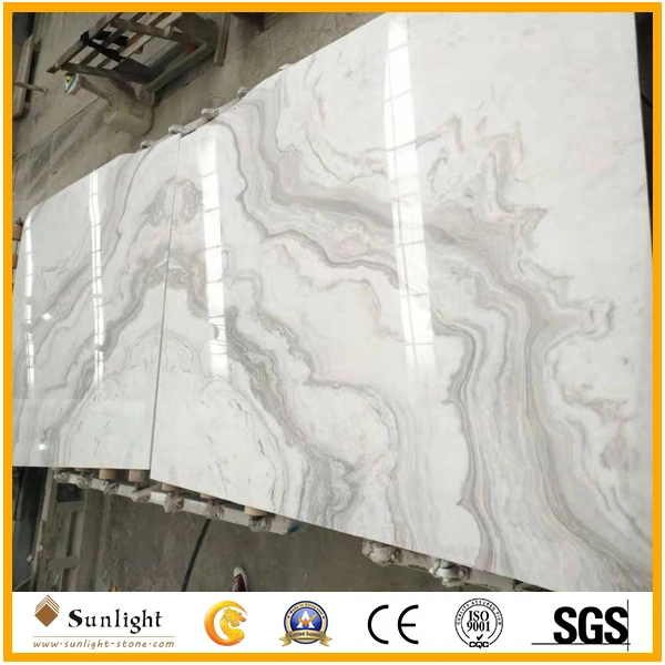 Natural Stone Popular Calcatta Grey Marble Tiles for Flooring/Wall/Background
