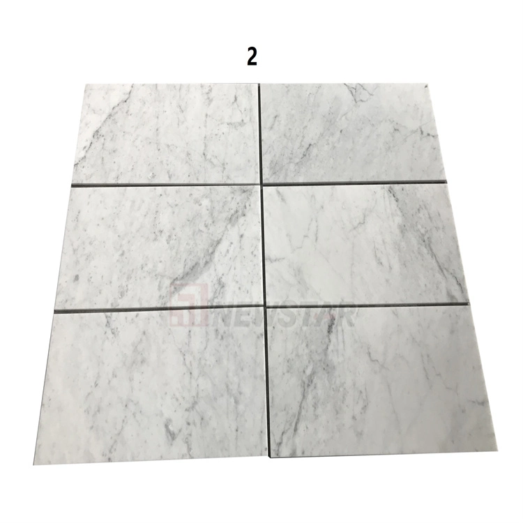 Newstar Natural Stone Carrara White Marble Slab Bathroom Wall Tiles Marble Precut Oriental White Marble Floor Tiles