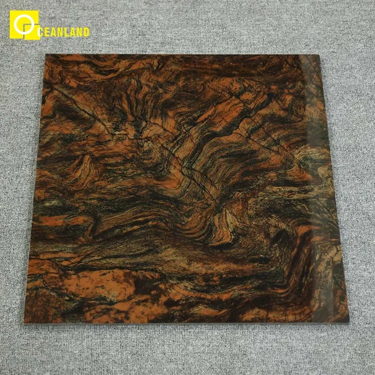 Kitchen Restaurant Luxury Marble Floor Tiles Foshan Factory Polished Porcelain Tile