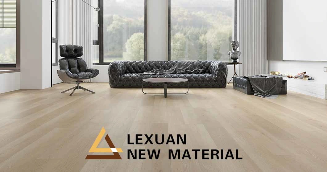 New Matt Gloss HDF Laminate Flooring Tile Supplier with V-Groove Waxed