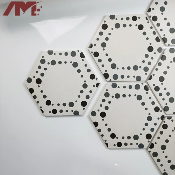 Factory Bathroom Kitchen Art Tile Hexagon Porcelain