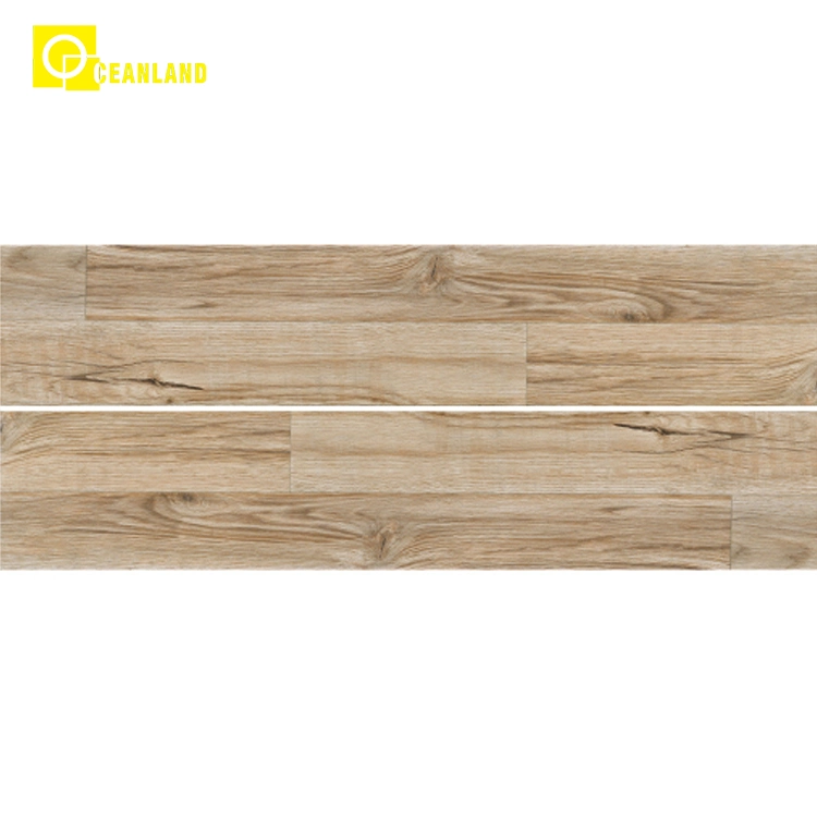 Wood Tile Outdoor Interior Ceramic Tile Flooring Ceramic Wood-Like Floor Tile