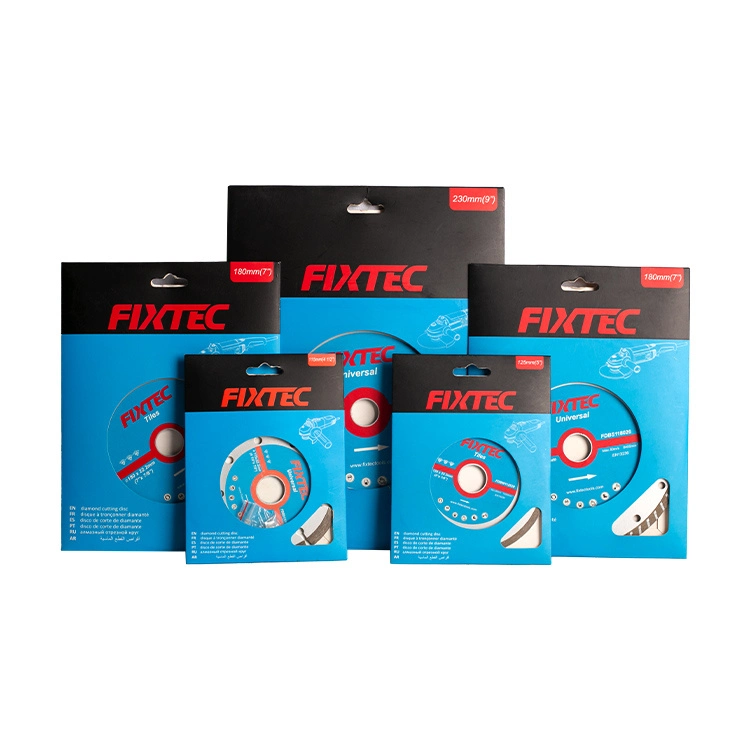 Fixtec Power Tools Accessories Blades Cutting Tiles Diamond Concrete Cutting Blade Disc