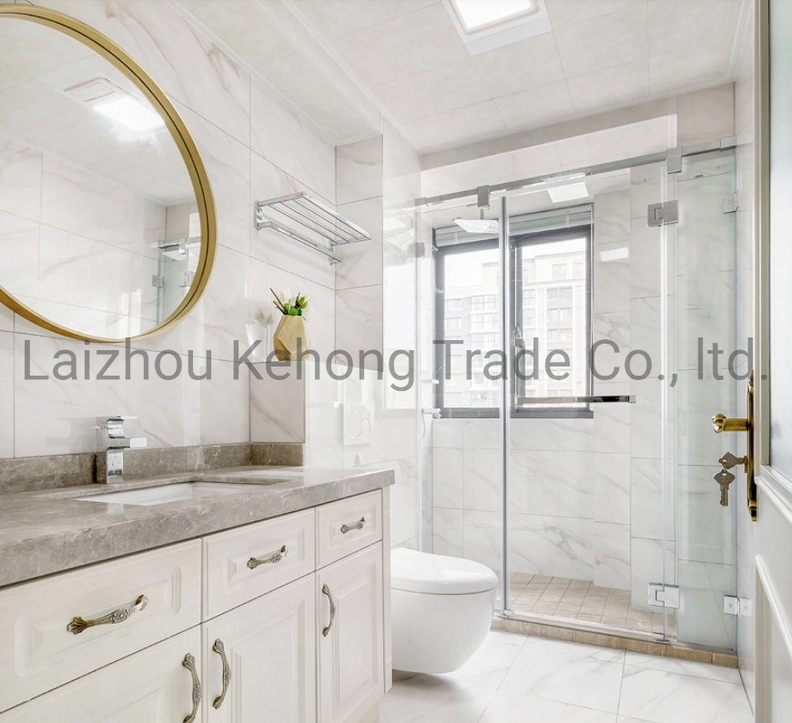 Glazed Ceramic White Full Polished Porcelain Floor Tile 800*800