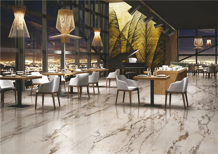 Luxury Sintered Stone Flooring Large White Floor Tiles Porcelain Marble Wall Slab