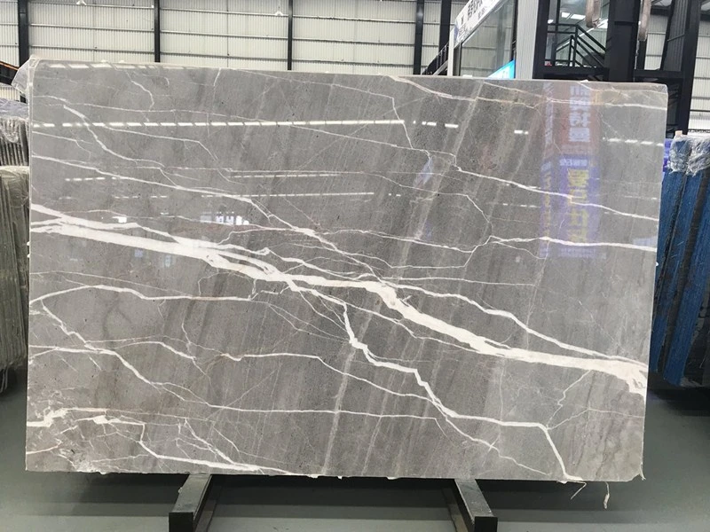 Grey Marble Stone for Slabs/Countertop/Vanity/Table Top/Workbench/Flooring/Floor Tile/Background Wall Tiles