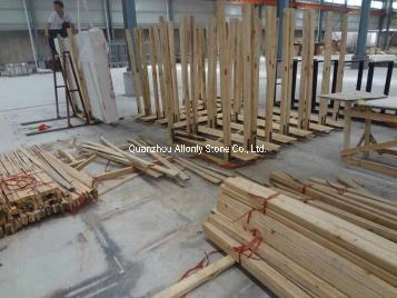 Natural China Cheap Landscape White Marble Slab for Flooring Tile