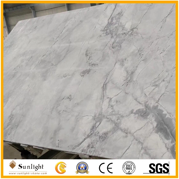 Popular Natural Stone Calacatta Grey Marble Slabs for Floor/Wall Tiles