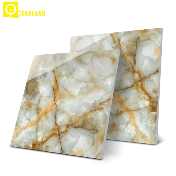 Chinese Good Quality 3D White Polished Ceramic Flooring Tile