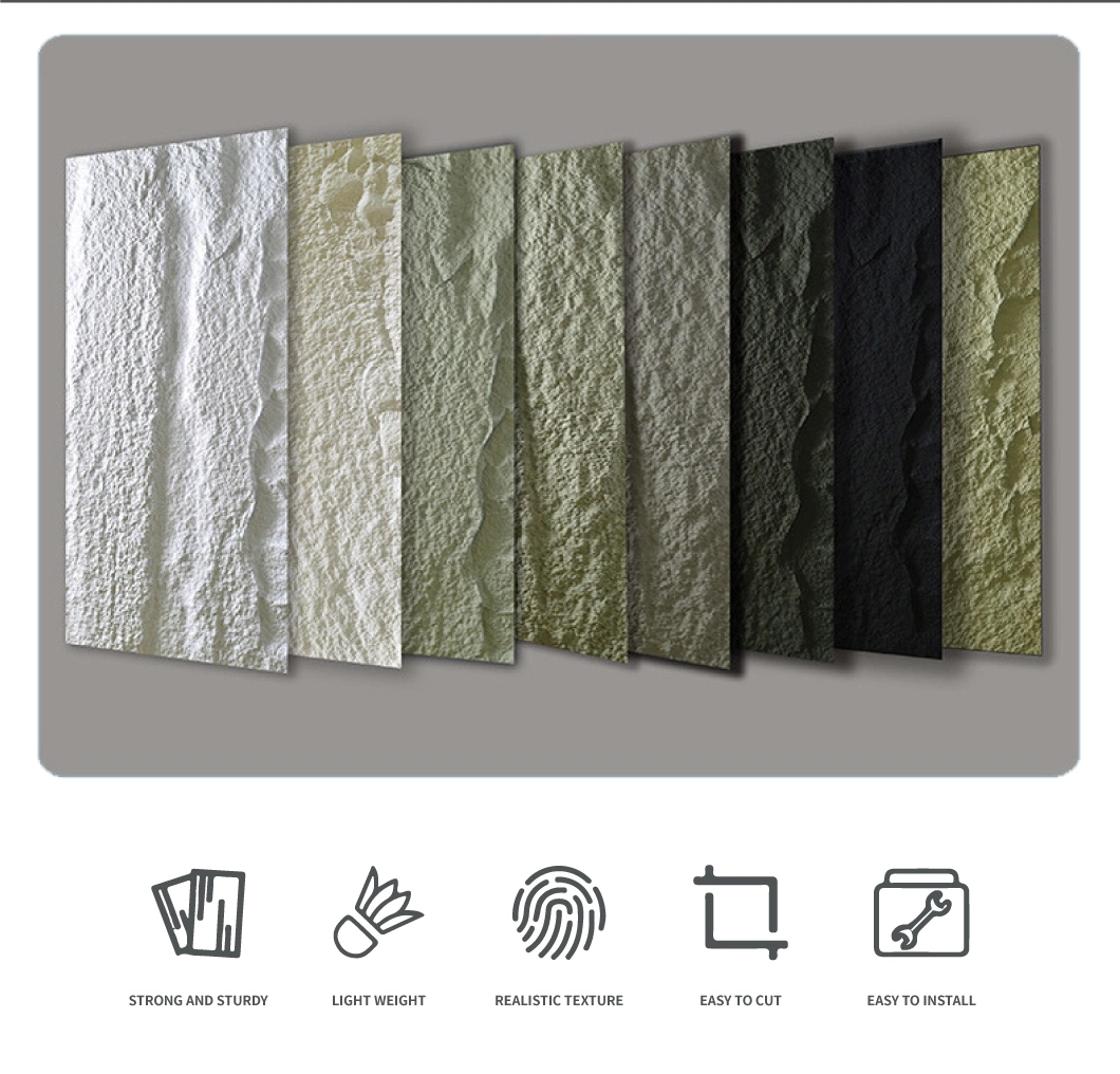 Paintable Decorative Textured Wall Art Tiles for Interior Exterior Wall Decor