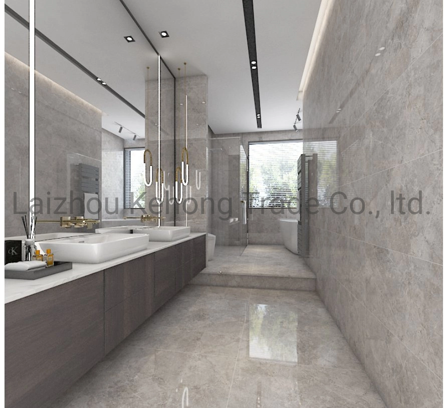 Polished Ceramic Marble Tile Floor Tile, Bathroom Wall Tile 800*800mm