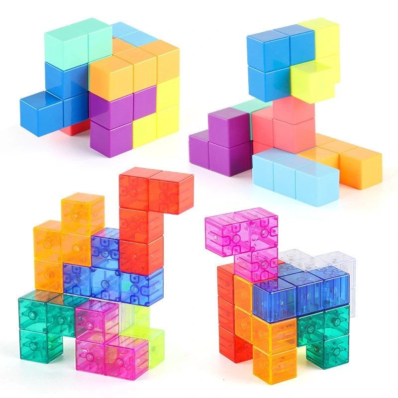 Magnetic Blocks 3D Magic Cube Puzzle Multivariant Changed Square Cube Magnetic Toys