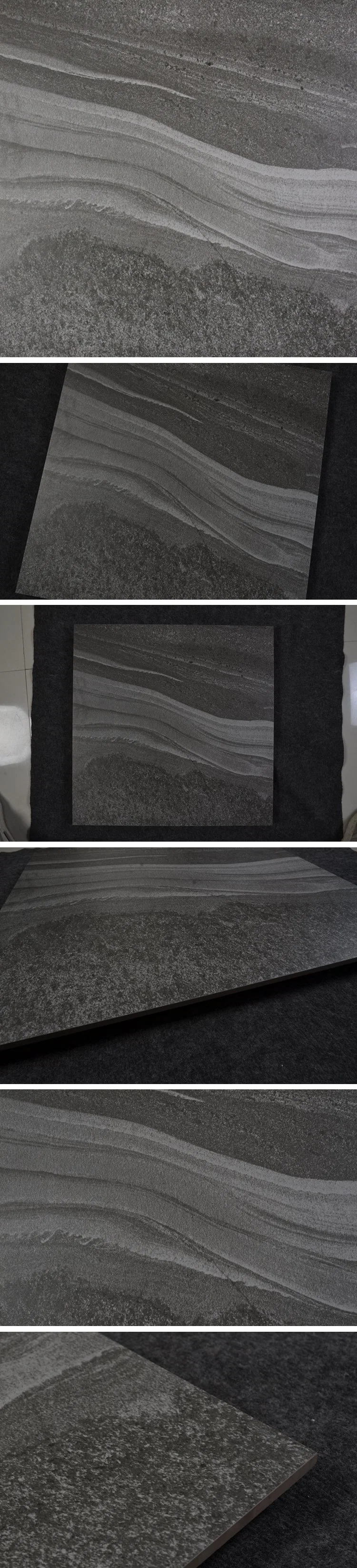 Kajaria Antacid Non-Slip Kitchen Floor Grey Sandstone Flooring Tile
