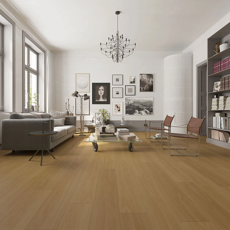 Waterproof Indoor Oak Pisos De Vinilo Vinyl Click Tiles Spc Flooring