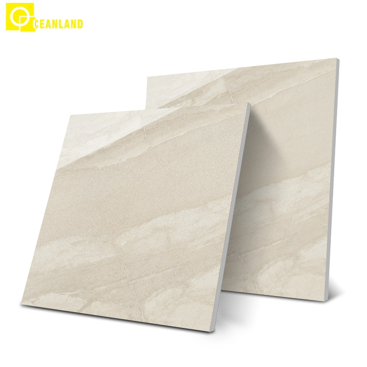 China Supplier Indoor Factory Gray Color Porcelanato 60X60 Glazed Polished Tiles