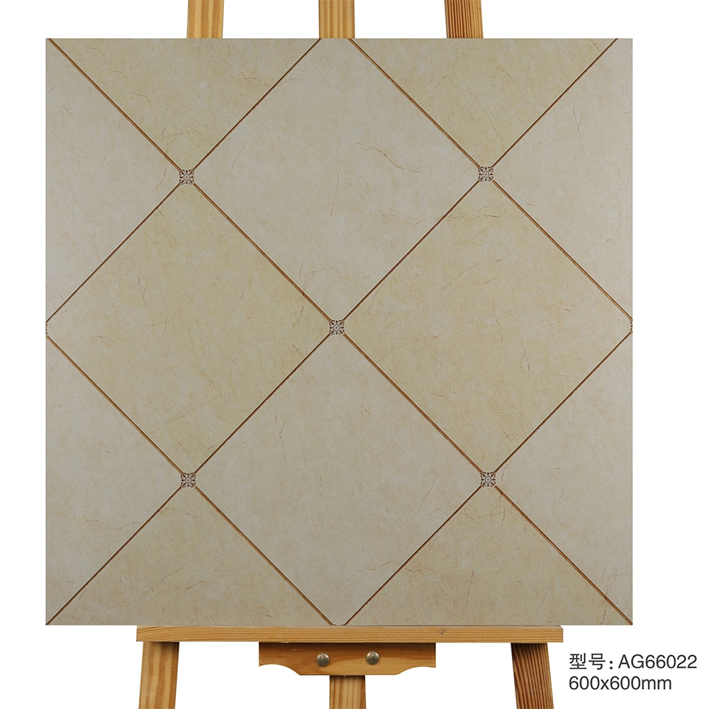 600X600 China Factory Wholesale White Matt Porcelain Floor Glazed Tiles